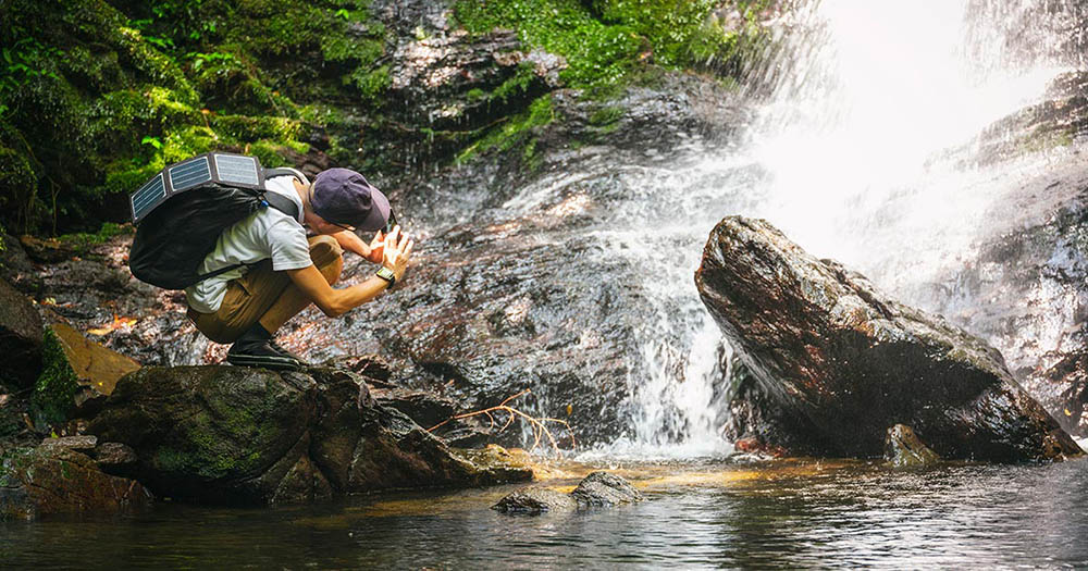 Napelemes hátizsák Napelemes hátizsák