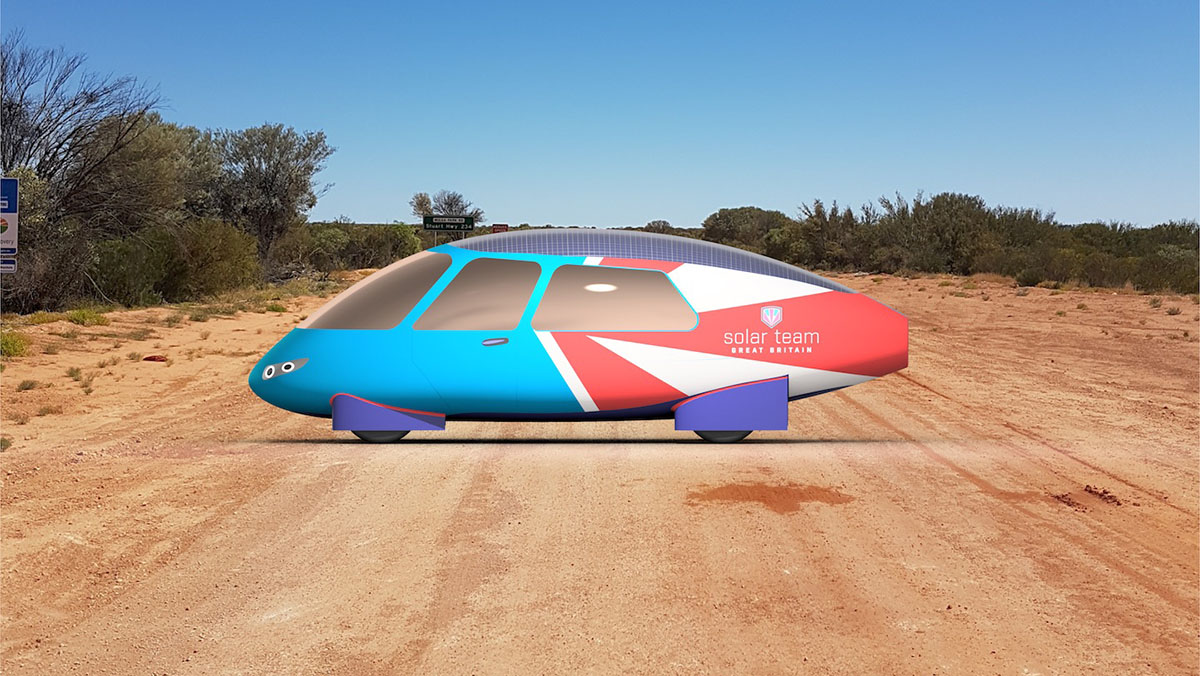 Családi autó a napelemes versenyen Családi autó a napelemes versenyen